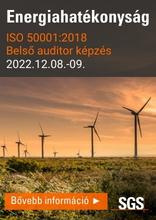 SGS - ISO 50001:2018 Belső auditor képzés